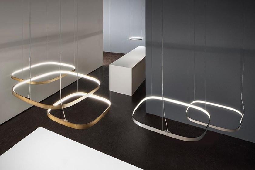 PANZERI Светодиодная подвесная лампа из экструдированного алюминия Zero sun-id-1370967 - Вид №1