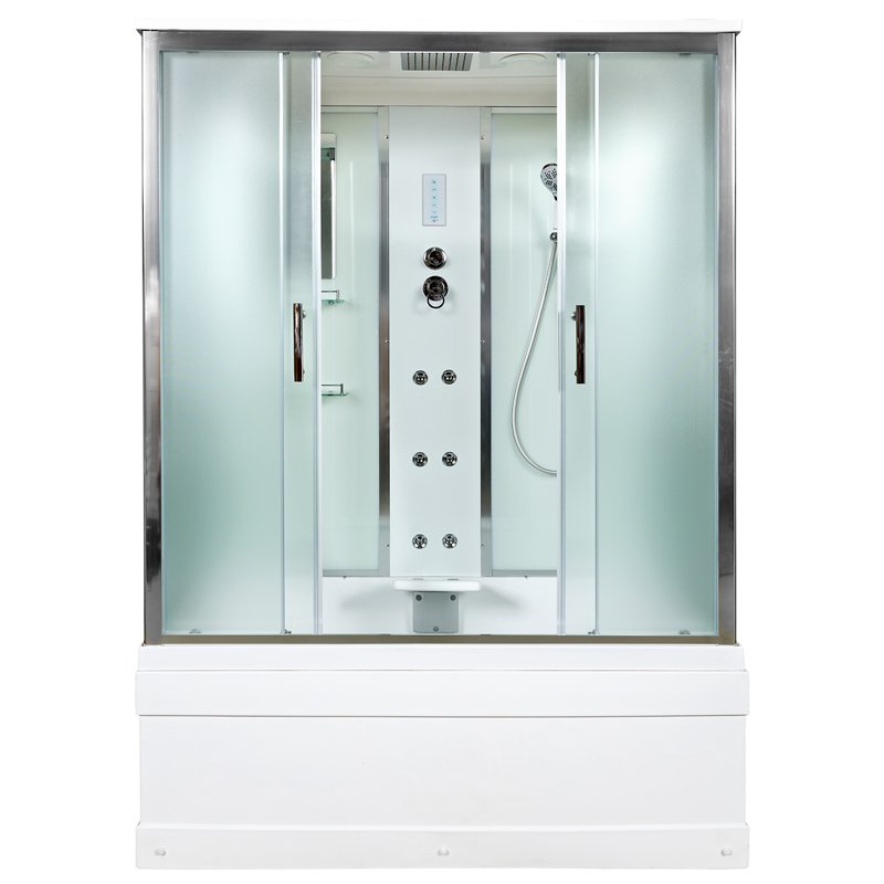 ЕМ2710 N с гидромассажем (гм.) Душевая кабина DETO Серия ЕМ ЕМ4517 с гм. и эл. - Вид №2