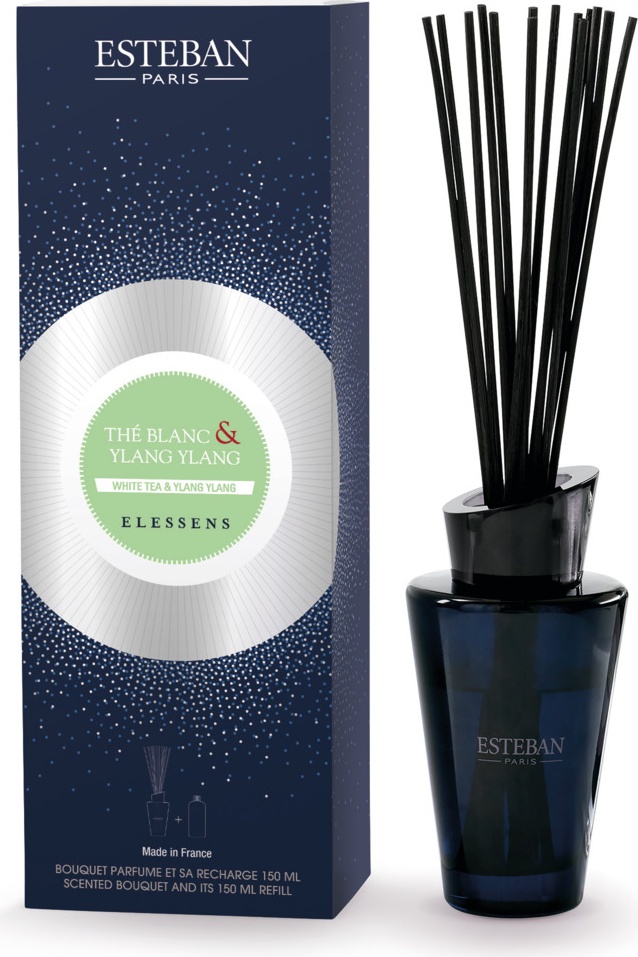 10653661 Esteban Деко букет Esteban "Иланг-иланг и белый чай", 150мл Стекло 