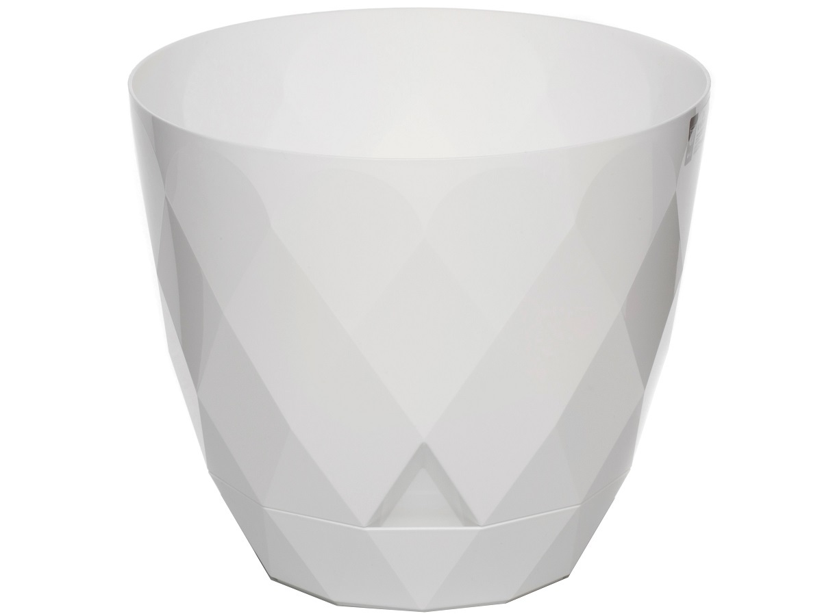 Горшок для цветов Rico 9.2L White NAVAKO 16036