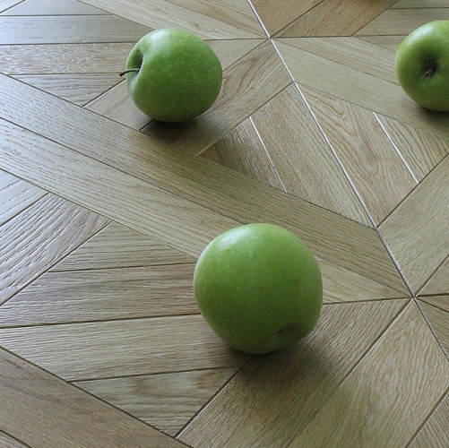 Модульный паркет Marco Ferutti Linea Linea Дуб с брашью (Текстурированная) 405х405 мм 2600600029 - Вид №6