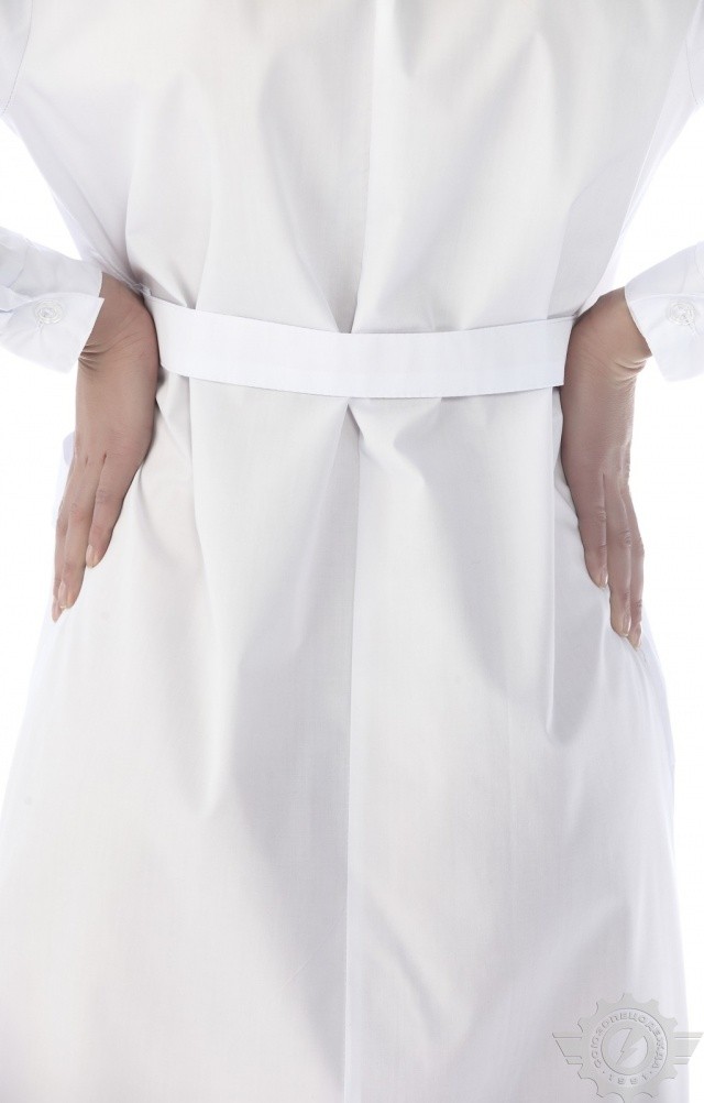 65774 Халат "Татьяна" белый  Медицинская одежда  размер 46/170-176 Спецодежда  - Вид №5