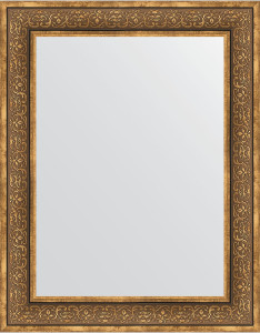 BY 3191 Зеркало в багетной раме - вензель бронзовый 101 mm EVOFORM Definite