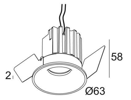 Утопленный металлический светодиодный наружный прожектор Deltalight Reo ARCH-00087559 - Вид №2