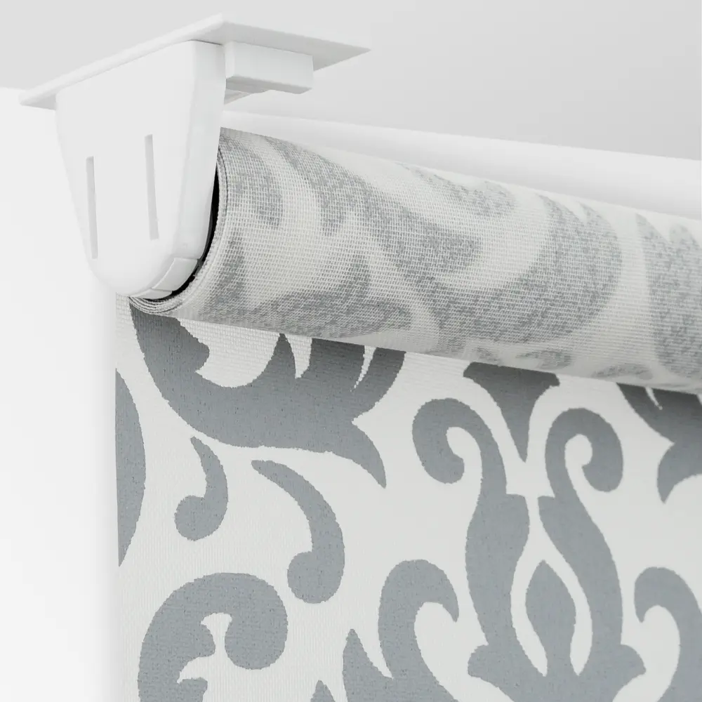 Штора рулонная «Вензель», 40х160 см, цвет серый GARDEN Нео-классика STLM-2030346 - Вид №2