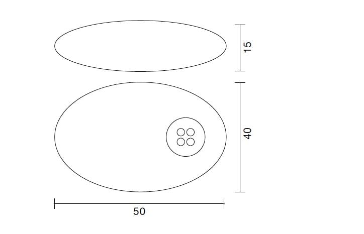 Настольная или плавающая лампа из полиэтилена Martinelli Luce Gloulglou Pol ARCH-00101308 - Вид №17