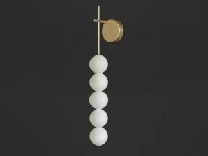 TERZANI Настенный светильник из дутого стекла Abacus V01a 15