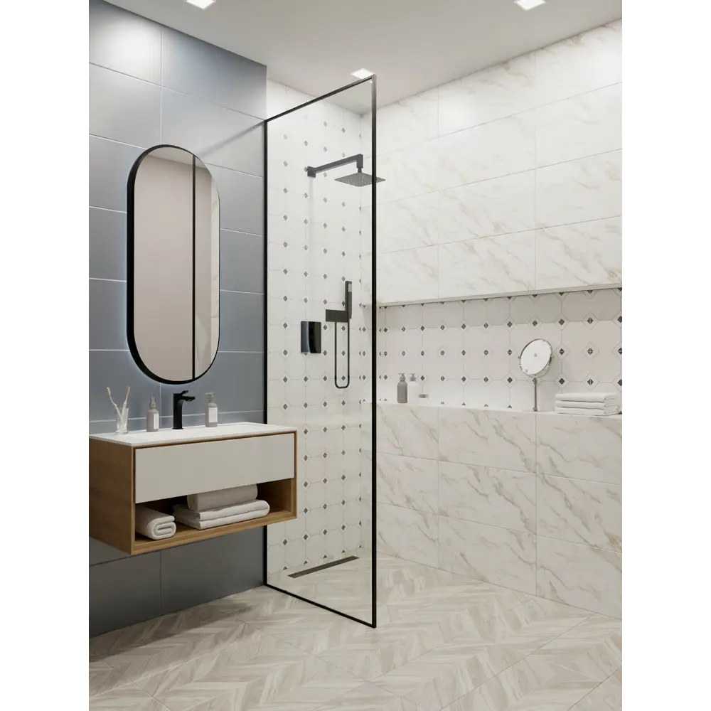 Керамогранит LB Ceramics Алесси белый матовый 30x60.3 см 89336248 STLM-0948246 - Вид №11