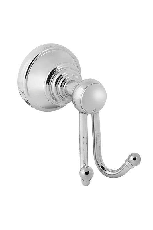 140110008 Плечики Luna двойные хромированные Eca 