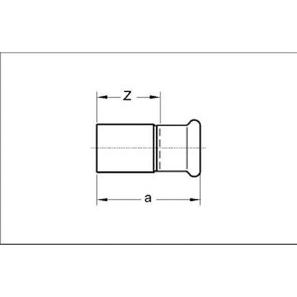 12424310842 SANHA 24243 SANHA-Therm переходник редукц.ВПр-НПр 108,0ax42 мм  - Вид №1