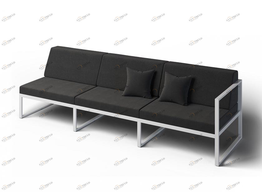 Laubo Садовый диван 3-х местный правый Formal sun-id-1433442