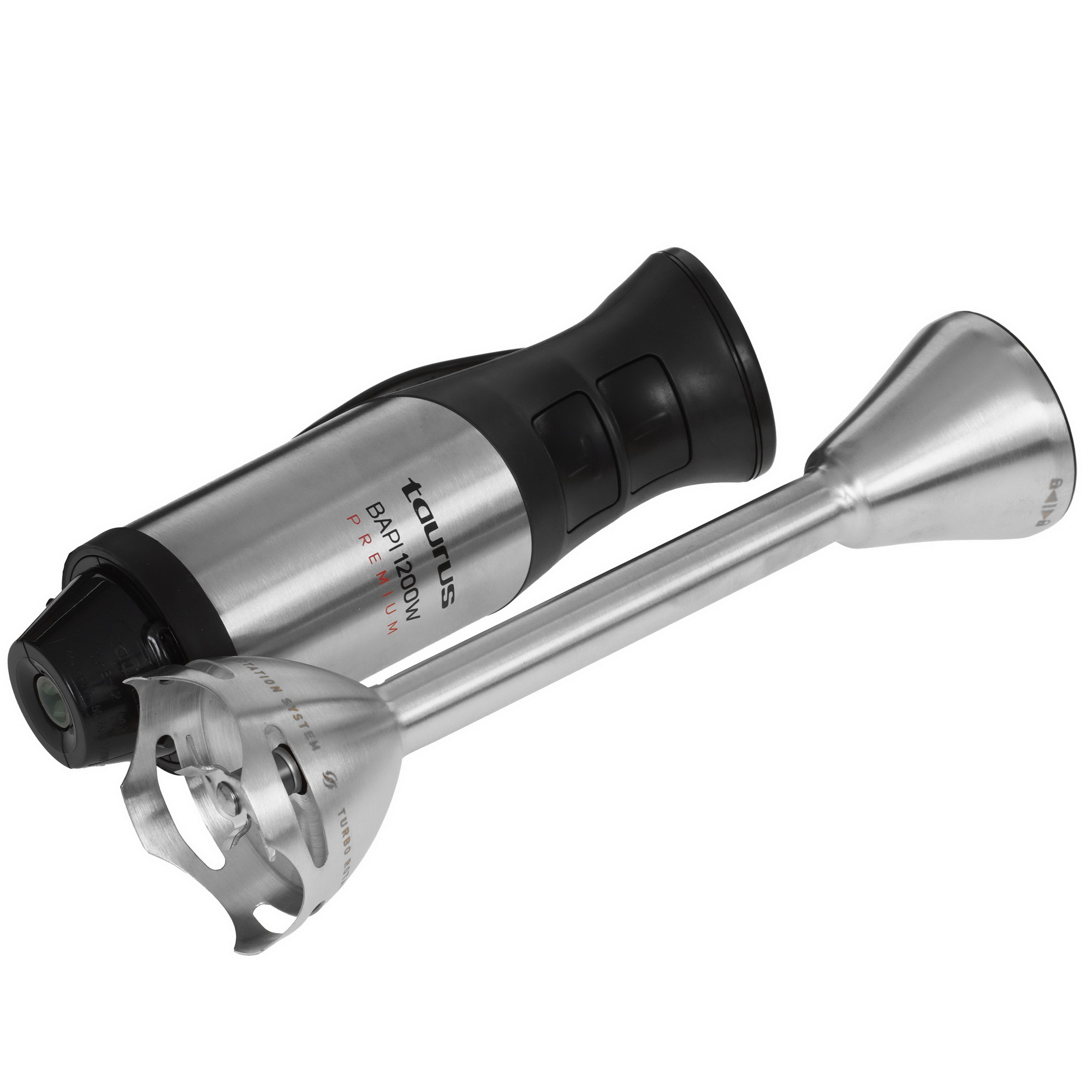 9920428 Блендер погружной Taurus Bapi 1200 Premium Plus Inox черный STDN-0117907 - Вид №7