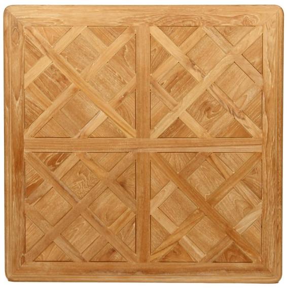 ASTELLO Квадратный садовый столик из тика Camélia CAMELIA sun-id-1407827 - Вид №1