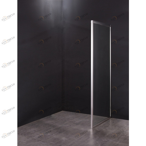 Orange E03-090TCR Душевое ограждение (перегородка). Габариты 90х190 см. хром Черный sun-id-1517012