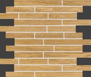 Граните Вуд Классик Мозаика медовый 300x358