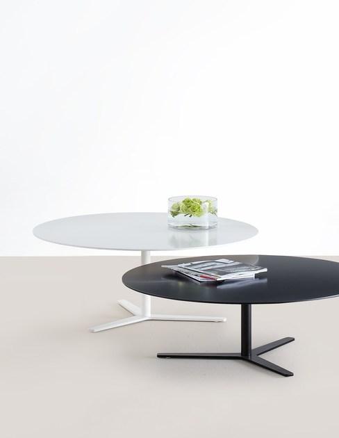 MOX Низкий овальный журнальный столик из мдф sun-id-1457638 - Вид №3