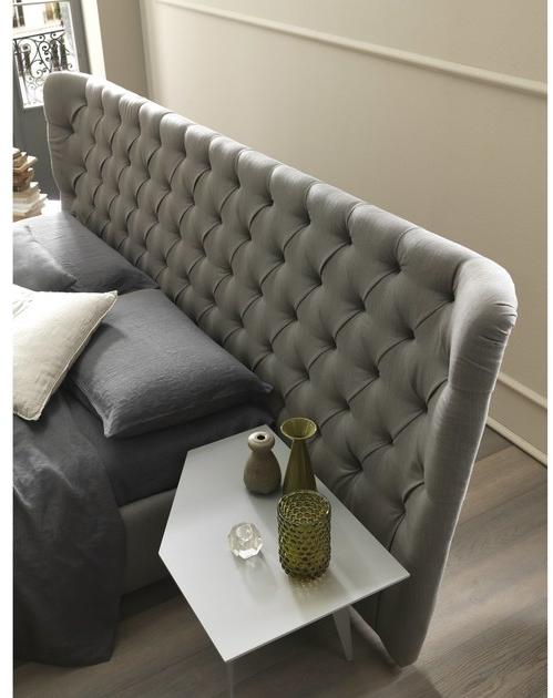 Bolzan Letti Кровать с изголовьем капитоне Selene sun-id-1380188 - Вид №6