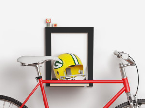 Крытая стойка для велосипедов из фанеры