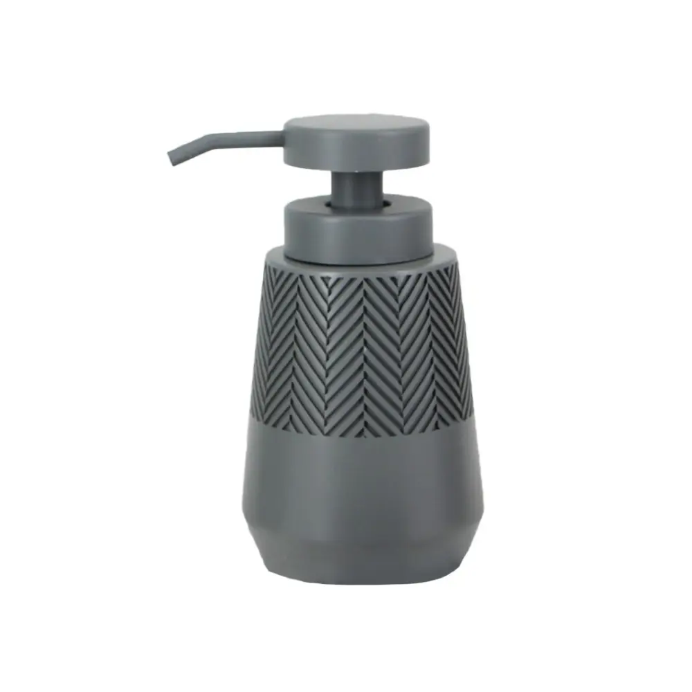 Дозатор для жидкого мыла Lemer Tinto в сером цвете 89385015 STLM-1343008