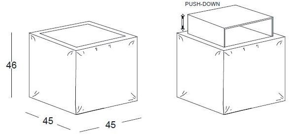 Bolzan Letti Пуф-контейнер из ткани с док-станцией sun-id-1418323 - Вид №6