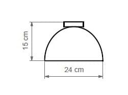 Потолочный светильник из терракоты luxcambra Absis ARCH-00052787 - Вид №2