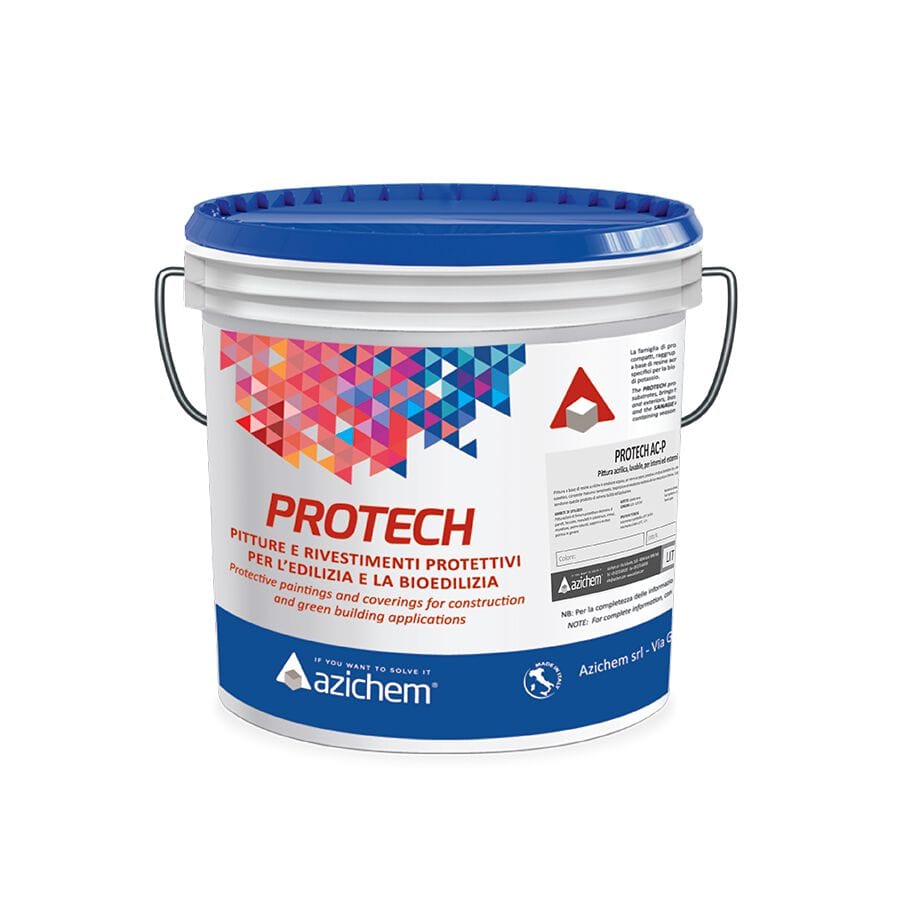Наружная моющаяся акриловая краска Azichem PROTECH ARCH-00123992