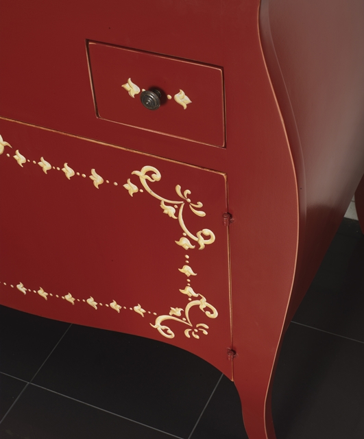 8973 Tifernoit Лакированная и декорированная композиция для ванной комнаты Bagno  - Вид №4