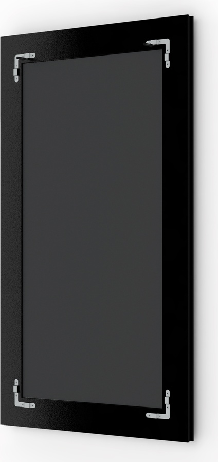 BY 1134 Зеркало с фацетом в багетной раме - палисандр 62 mm EVOFORM Exclusive - Вид №1