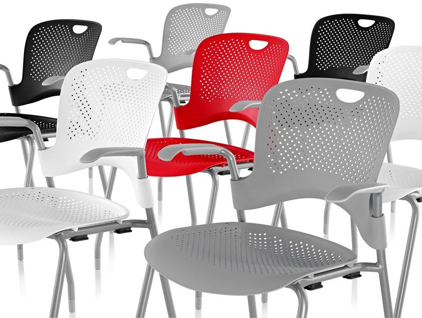 Herman Miller Штабелируемый стул nylon® с подлокотниками Caper sun-id-1376593 - Вид №16