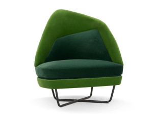 Бархатное кресло