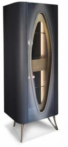 Bellotti Ezio Витрина из лакированного ясеня со встроенной подсветкой Gea 2018-61