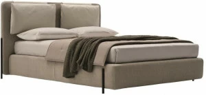 Ditre Italia Кровать из ткани с мягким изголовьем