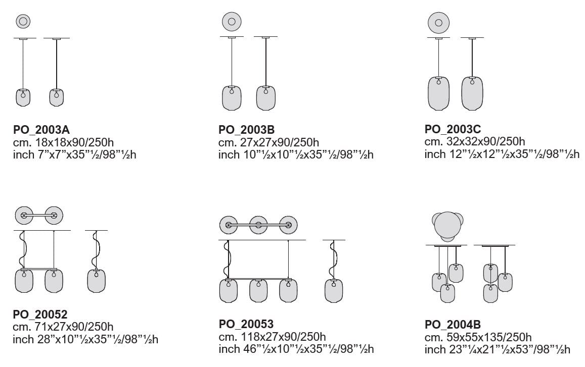 Стеклянный подвесной светильник CAPPELLINI Арья ARCH-00142317 - Вид №3