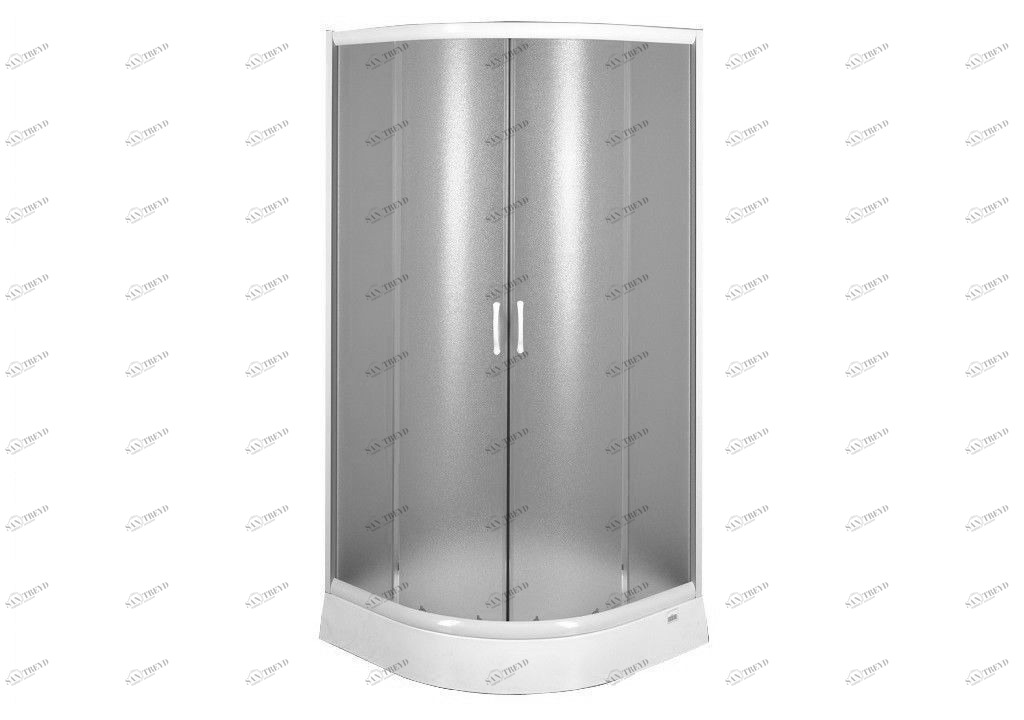 Душевой уголок Aquanet AQ7 90x90, R550, узорчатое стекло 00181644