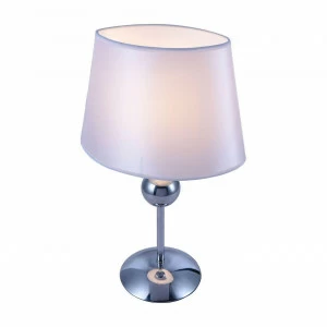 Настольная лампа Arte Lamp A4012LT-1CC ARTE LAMP КЛАССИЧЕСКИЕ 194834 Белый;серебро