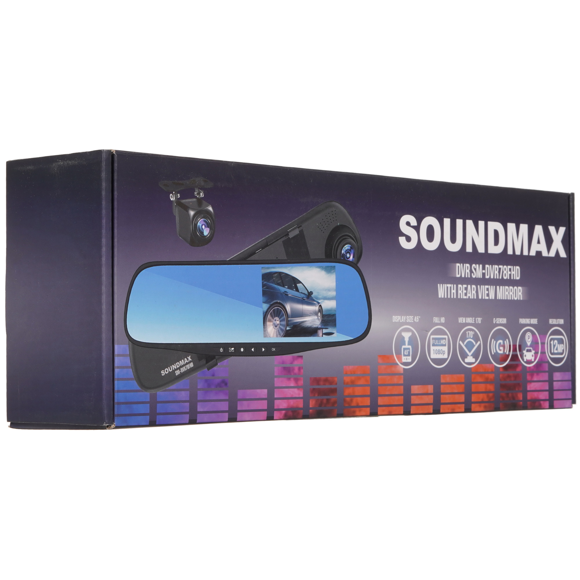 9161483 Видеорегистратор Soundmax SM-DVR78FHD STDN-0017256 - Вид №9