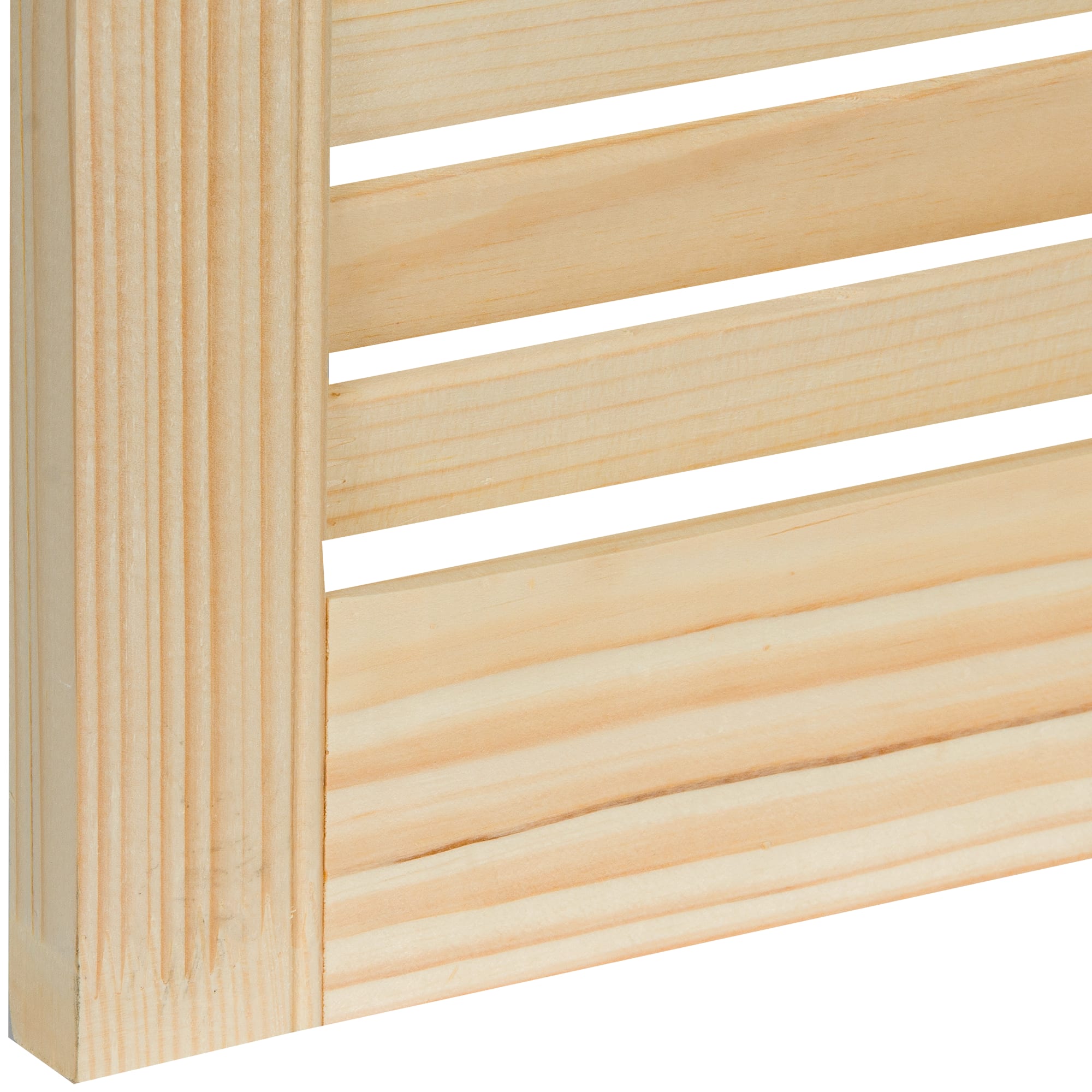 15312074 Дверка жалюзийная 1505х494х20 мм хвоя сорт А Santreyd  - Вид №3
