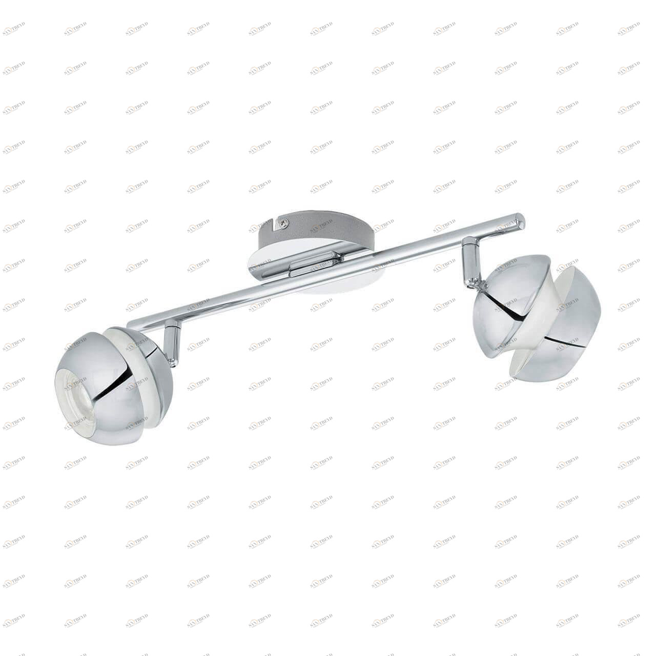 Трековый светодиодный светильник цвета хром Paulmann URail Connector 95478 95478 EGLO NOCITO 00-3926327 Хром 