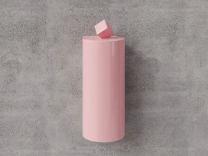 Керамическая мусорная корзина