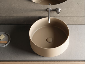 Керамическая круглая столешница