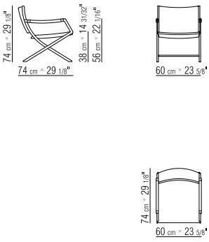 Flexform Складное кожаное кресло с подлокотниками sun-id-1443019 - Вид №6