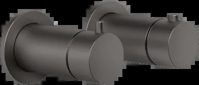 Смеситель для душа 63335 707 Gessi Ventaglio ЧЕРНЫЙ МЕТАЛЛ BR. PVD