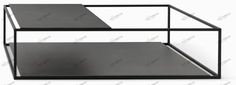 Desalto Прямоугольный садовый столик из стали Helsinki sun-id-1496989