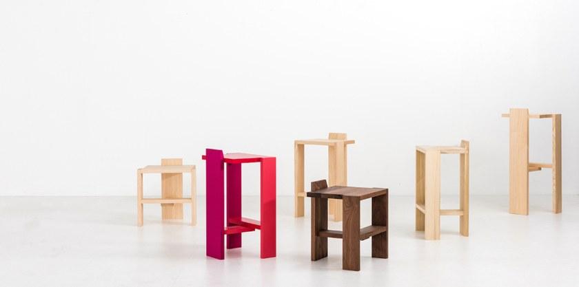 Moca Барный стул высокий из массива дерева sun-id-1382208 - Вид №3