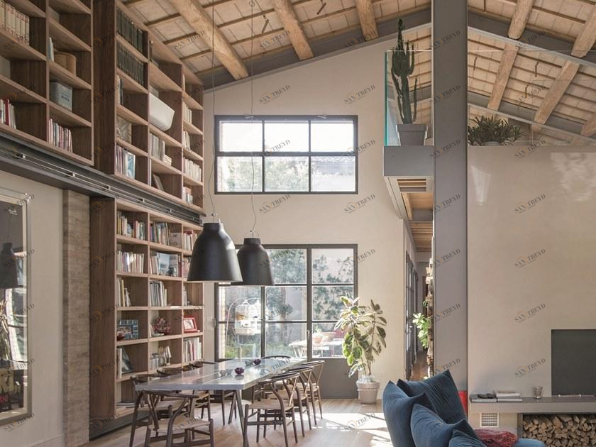 CP Parquet Открытый подвесной книжный шкаф из ореха Cp lab design sun-id-1411210