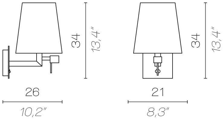 Contardi Светодиодная лампа для чтения Quadra sun-id-1466892 - Вид №4