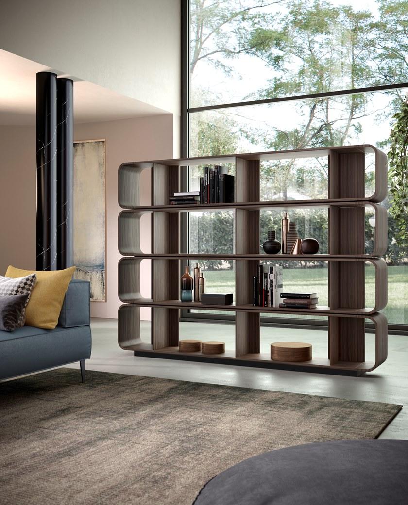 Barba design Открытый двухсторонний деревянный стеллаж Round up sun-id-1374759 - Вид №2