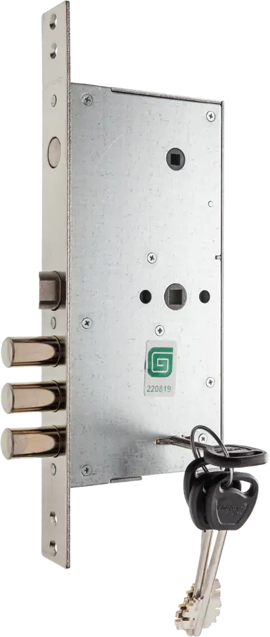 ГАРДИАН Сувальдный врезной замок 3015 с защитой от взлома 82391211