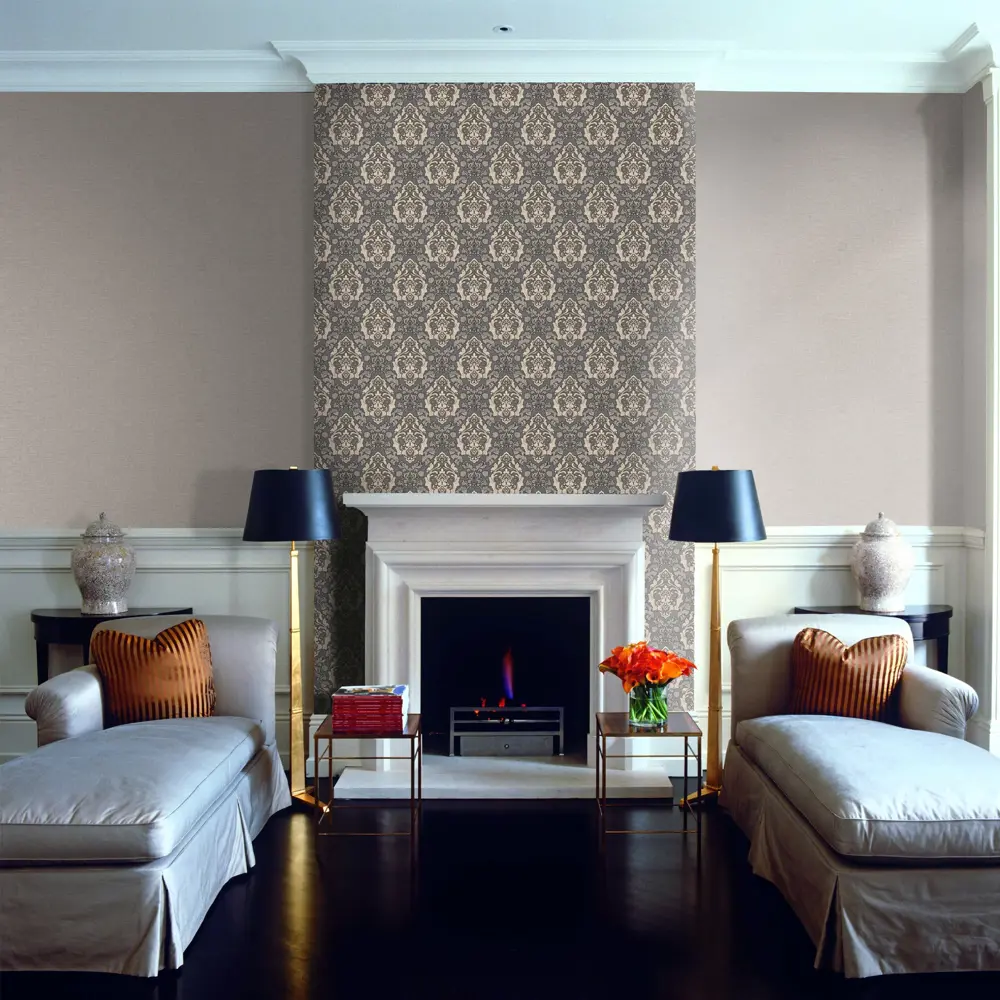 Обои флизелиновые Erismann Jacklin чёрные 1.06 м 60049-07 STLM-2109590 - Вид №2