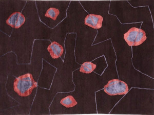 Прямоугольный ковер ручной работы